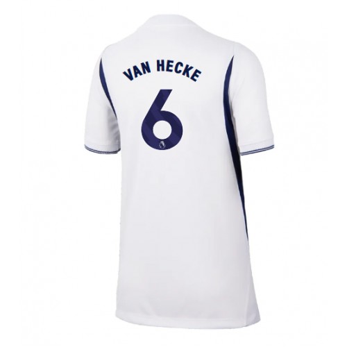 Tottenham Hotspur Jan Paul van Hecke #6 Hemmatröja Dam 2026-27 Kortärmad